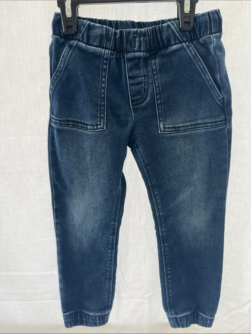 Cat & Jack Dark Blue Denim Jogger Pants